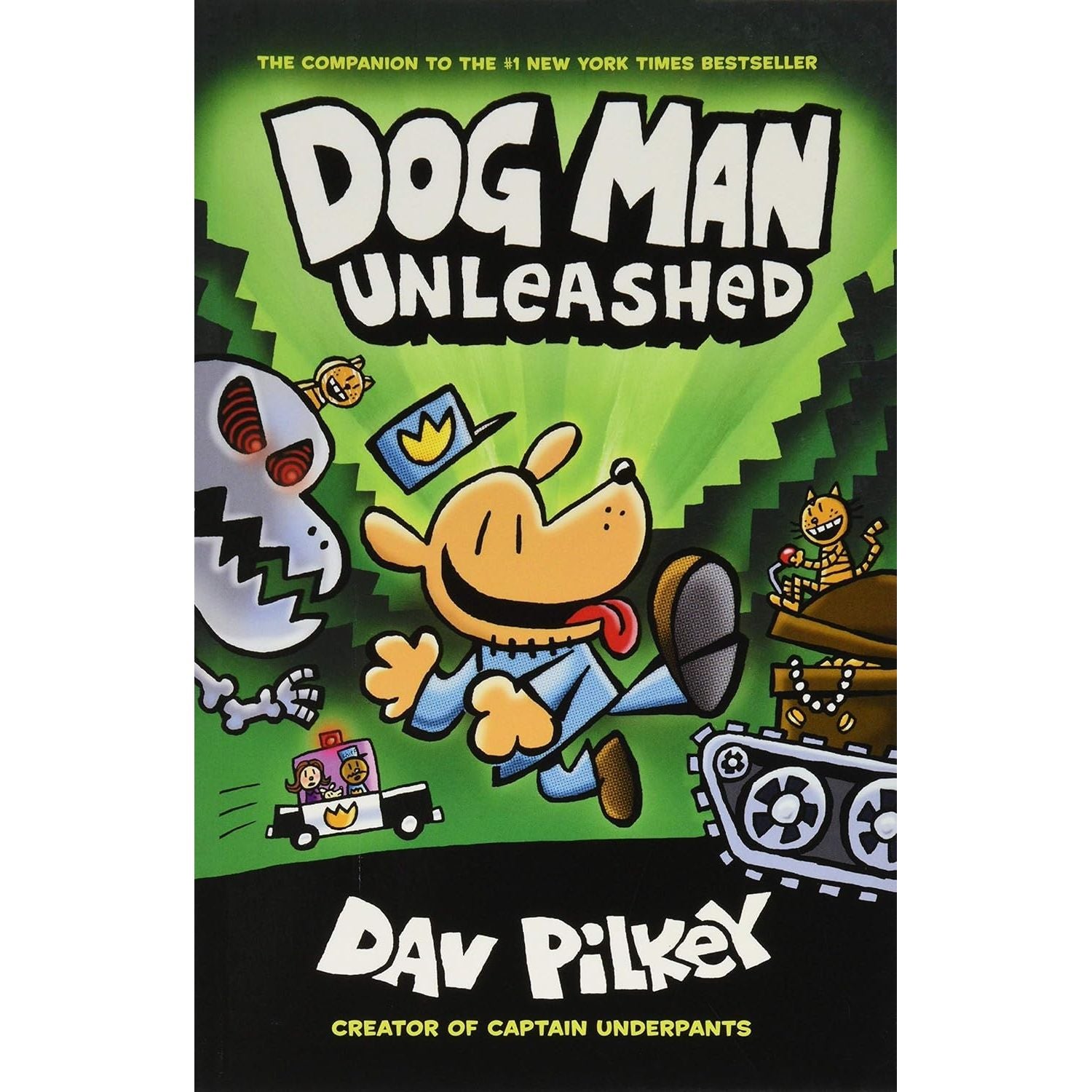 Dog Man Series 10 Books Collection Set By Dav Pilkey (Dog Man, Unleashed, A Tale of Two Kitties)