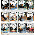 Paula Harrison Kitty Series 1-12 Books Collection Set (Moonlight Rescue, Tiger Treasure, Sky Garden Adventure, Treetop Chase, Great Lantern Race)