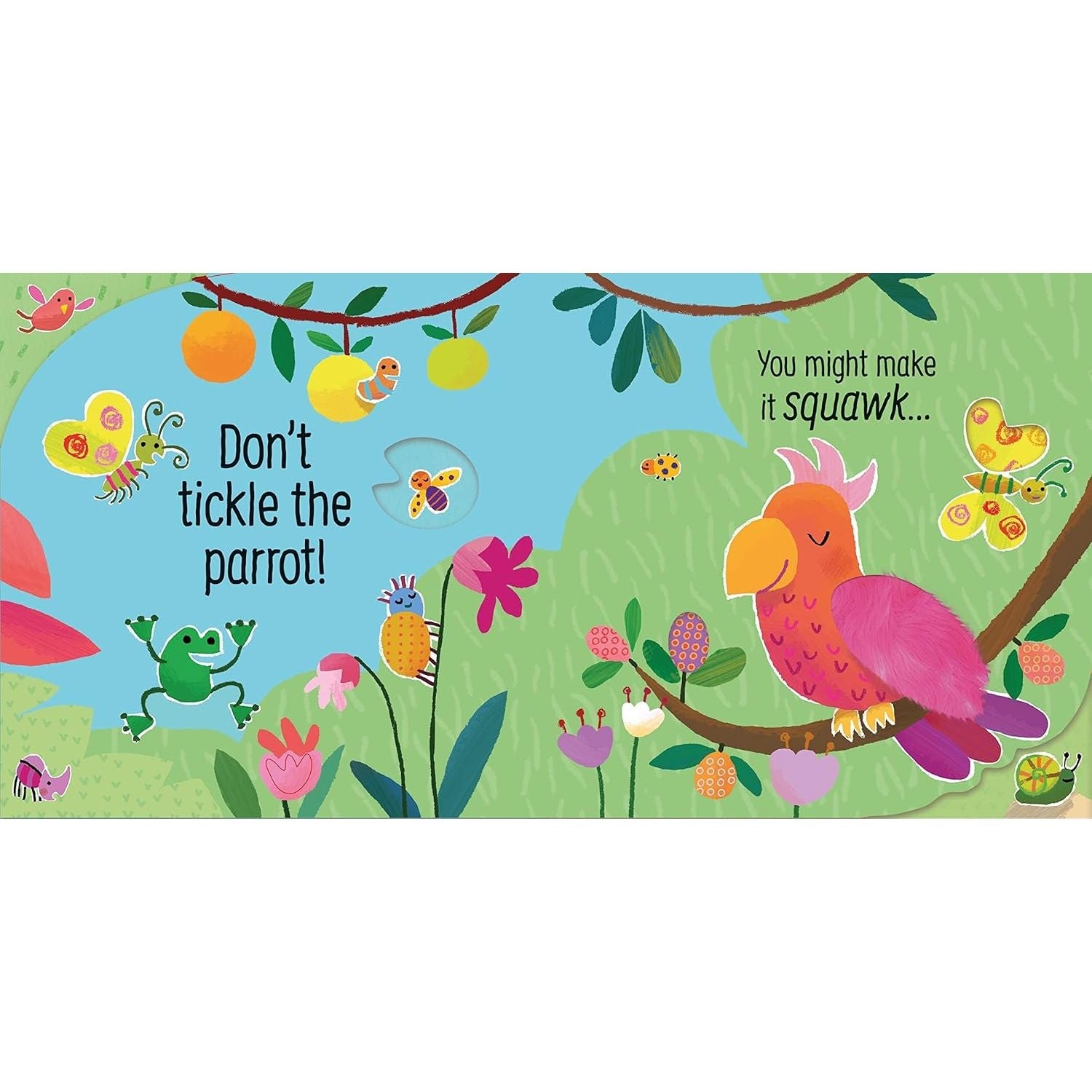 Don't Tickle the Hippo! (DON'T TICKLE Touchy Feely Sound Books)