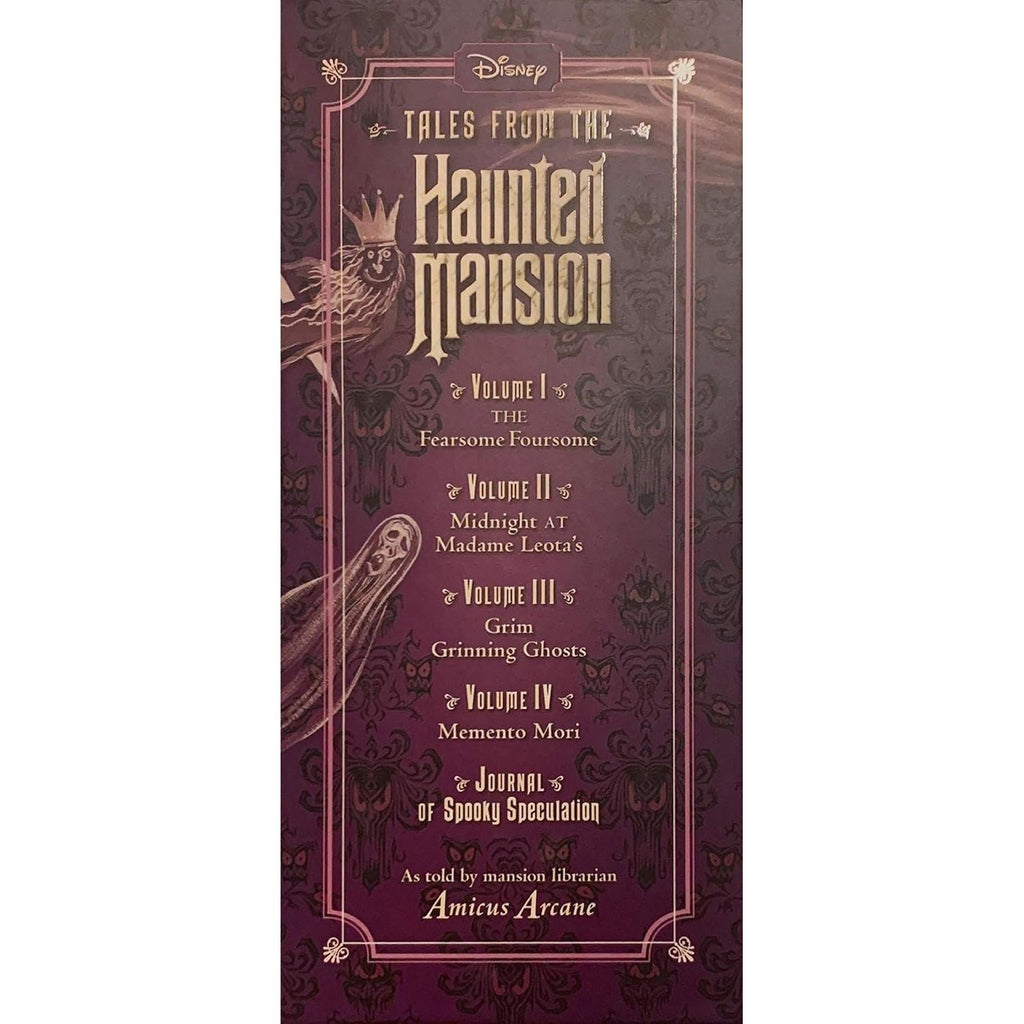 Tales from the Haunted Mansion Series 4 Books Collection Set (Vol 1-4) by Amicus Arcane Memento Mori, Grim Grinning Ghosts