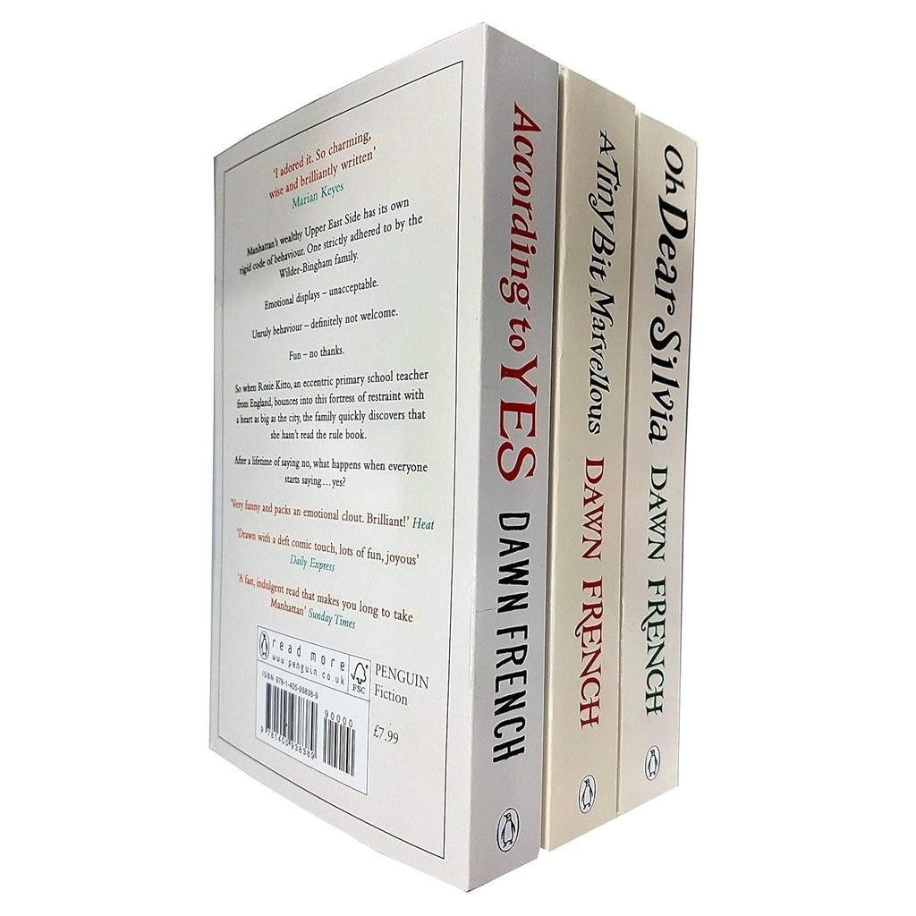 Dawn French 3 Books Collection  Set (According to Yes, A Tiny Bit Marvellous and Oh Dear Silvia)