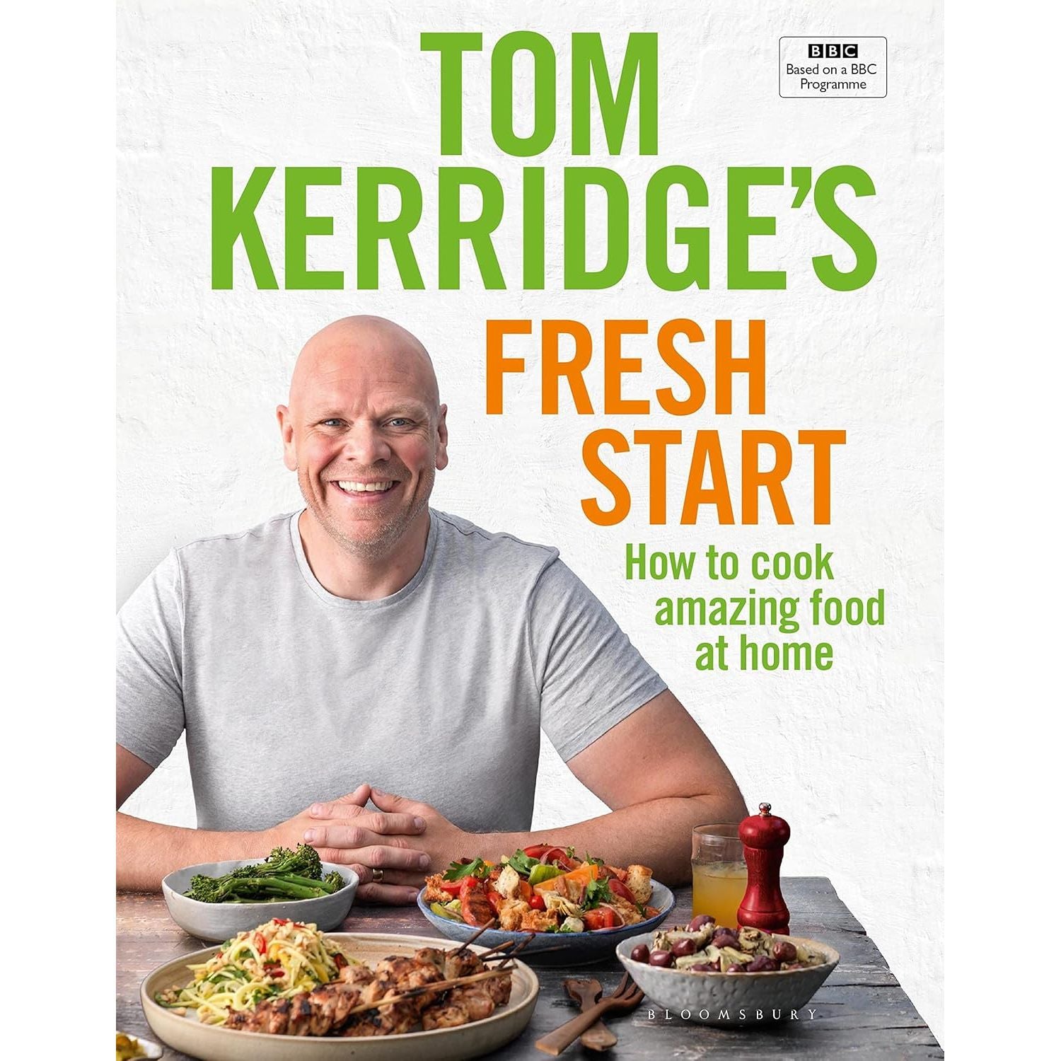 Tom Kerridge 2 Books Collection Set Lose Weight & Get Fit, Tom Kerridge's Fresh Start