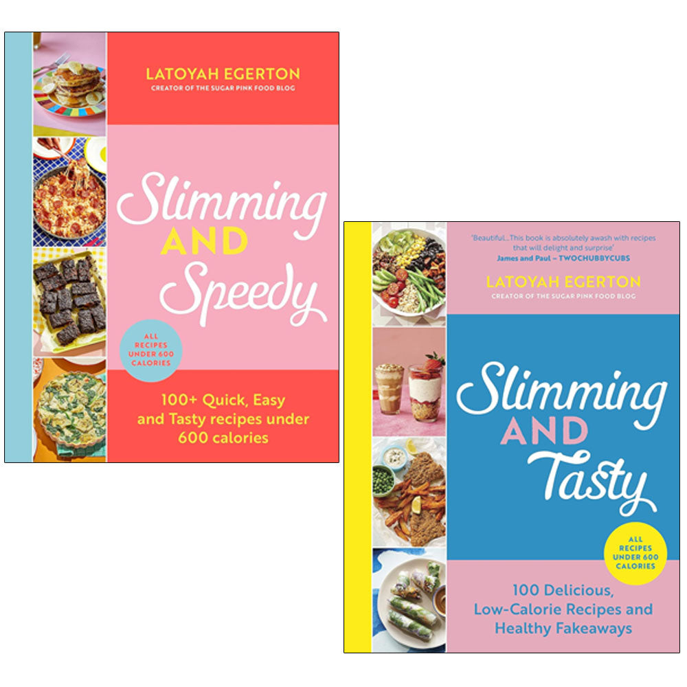 Slimming and Speedy Series 2 Books Collection Set by Latoyah Egerton