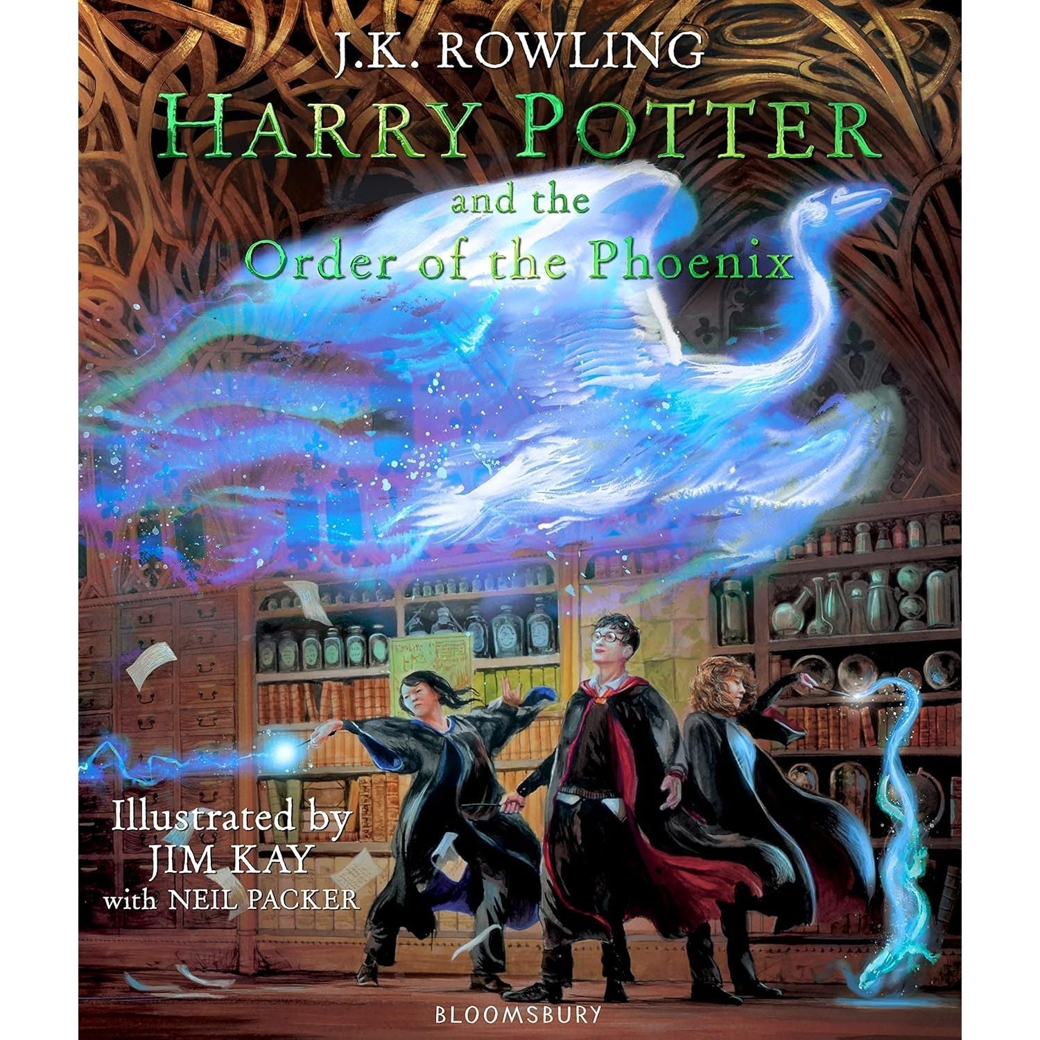 J.K. Rowling 2 Books Collection Set Harry Potter and the Goblet of Fire, Harry Potter and the Order of the Phoenix