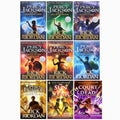 Rick Riordan Percy Jackson & The Nico Di Angelo Adventures Series 9 Books Collection Set (Lightning Thief, Sea of Monsters, Titan's Curse)