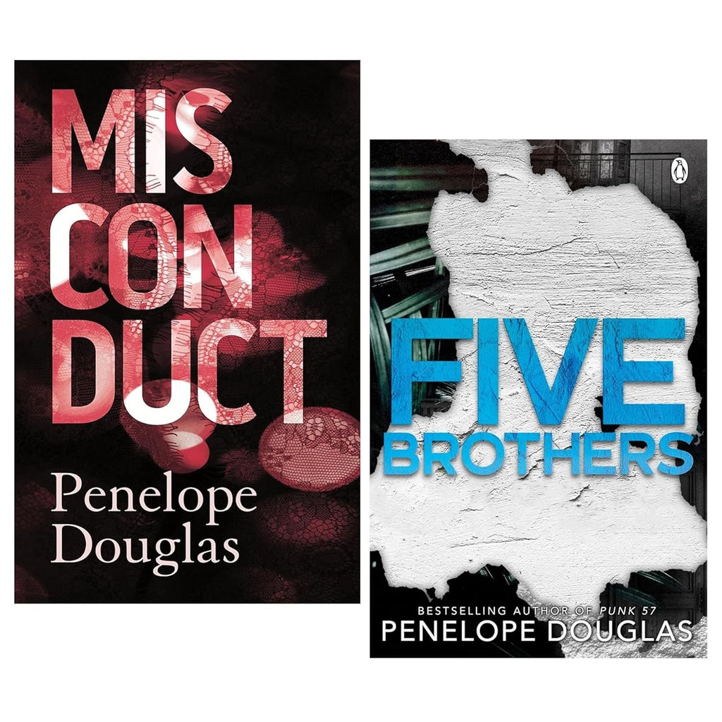 Penelope Douglas Collection 2 Books Set (Misconduct & Five Brothers)