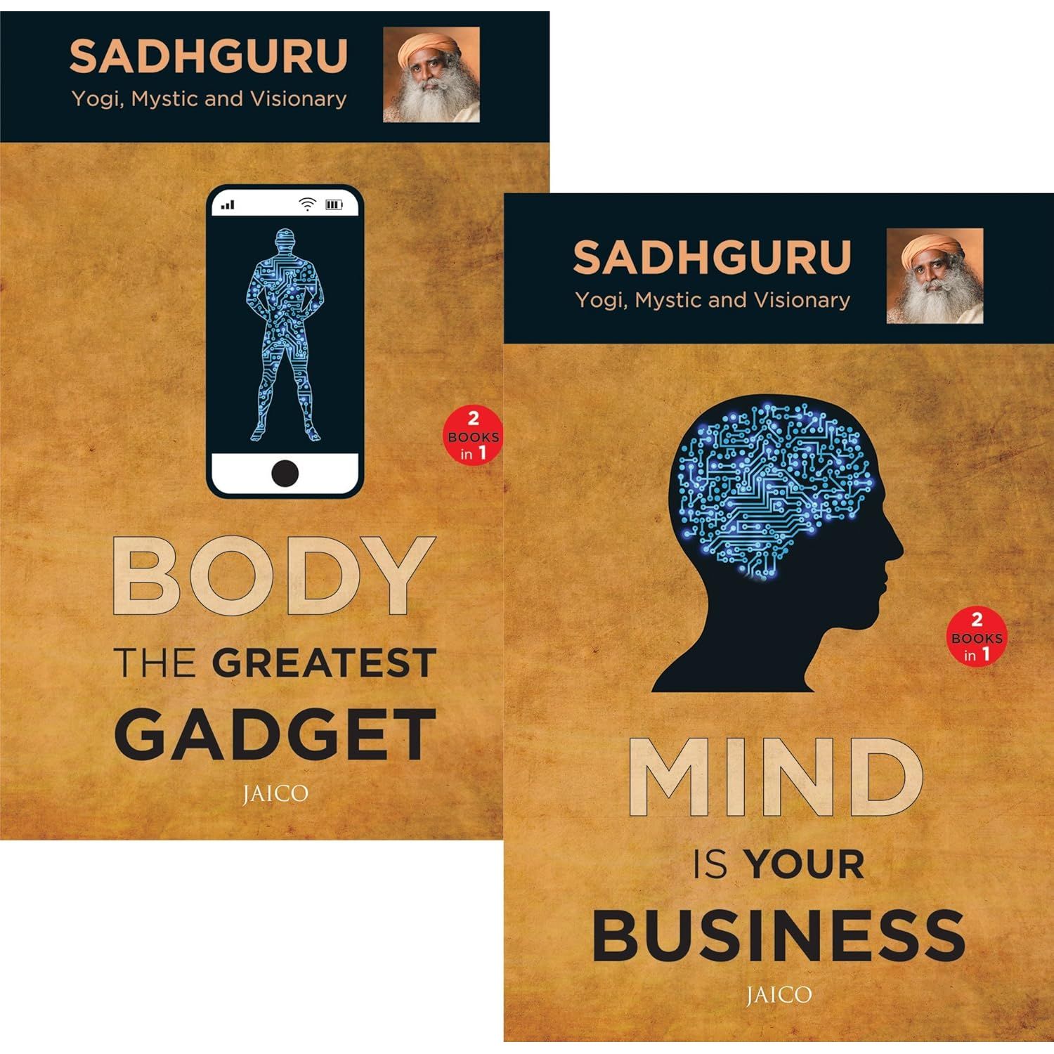 Mind is Your Business / Body the Greatest Gadget (Set of 2 Books) by Sadhguru