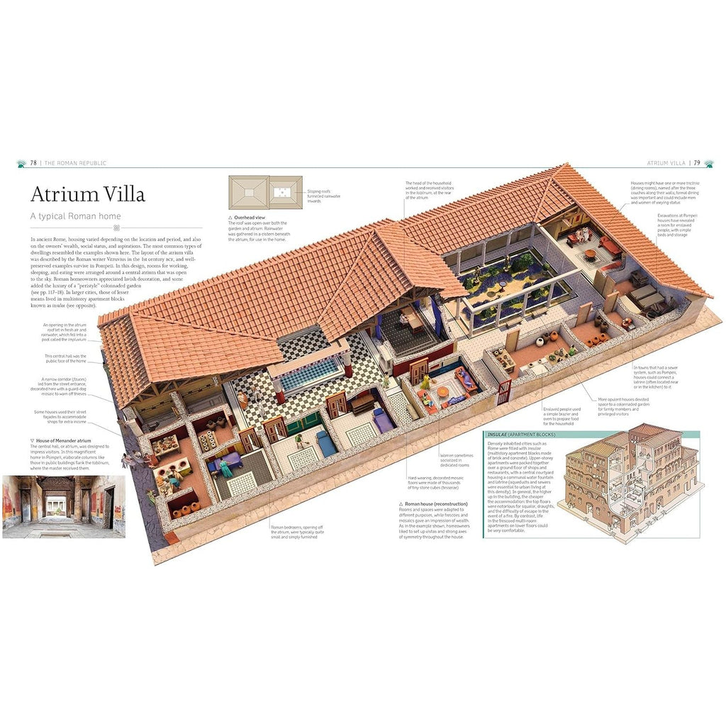 Ancient Rome: The Definitive Visual History (DK Classic History) by DK