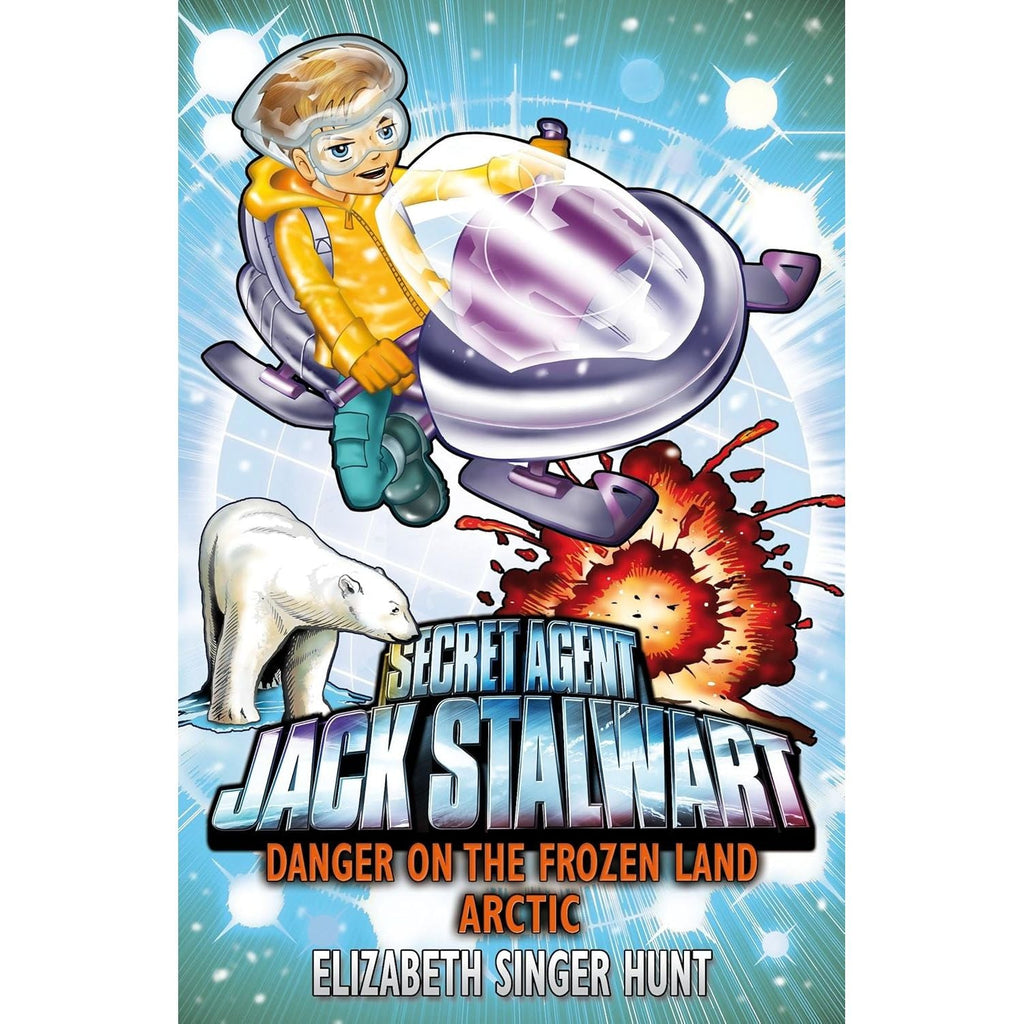 Secret Agent Jack Stalwart Series 3 Books Collection Set by Elizabeth Singer Hunt