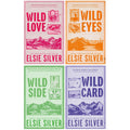 Rose Hill Series 4 Books Collection Set by Elsie Silver (Wild Love, Wild Eyes, Wild Side and Wild Card)