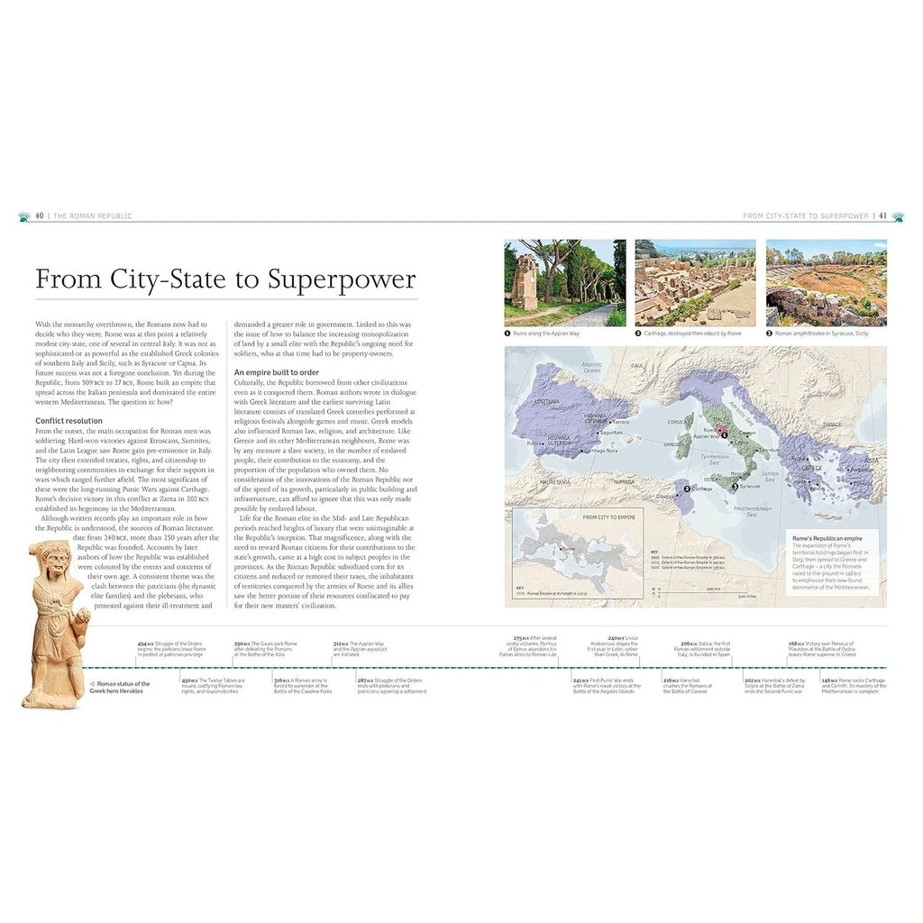 Ancient Rome: The Definitive Visual History (DK Classic History) by DK