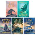 Hannah Gold Collection 5 Books Set (The Lone Husky [], The Last Bear, The Lost Whale, Finding Bear and Turtle Moon)