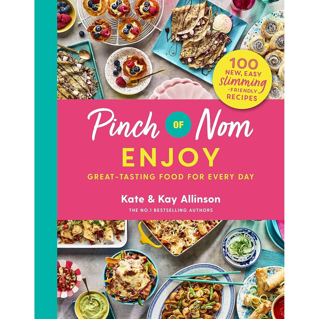 Pinch of Nom Comfort Food, Pinch of Nom Enjoy, The Slim 800 Hot Air Fryer Recipe Cookbook(PB) 3 Books Collection Set