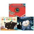 David Wiesner Series 3 Books Collection Set (Tuesday, Mr Wuffles, Flotsam)