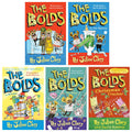 Julian Clary Bolds Series 5 Books Collection Set (The Bolds, The Bolds to the Rescue, The Bolds on Holiday, The Bolds Go Wild and The Bolds' Christmas Cracker)