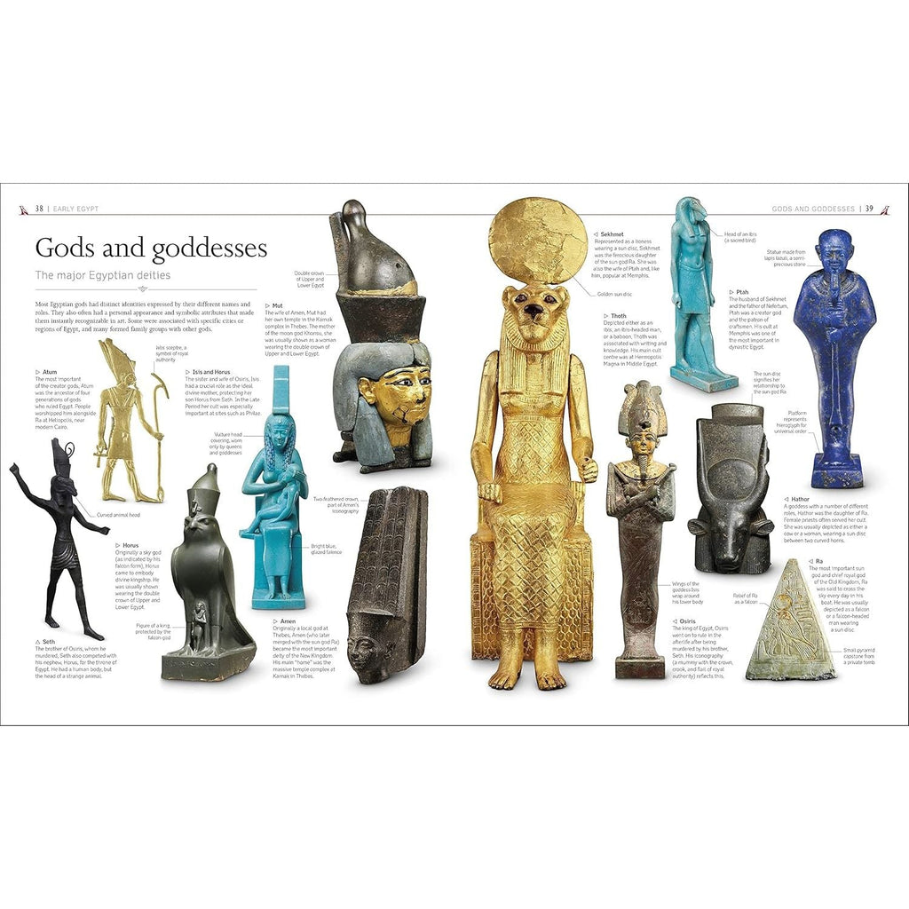 Ancient Egypt: The Definitive Visual History by DK Hardcover