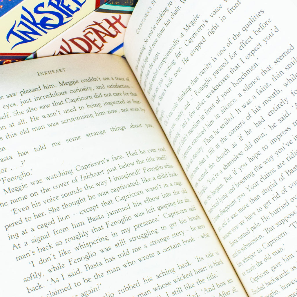 Inkheart Trilogy 4 Book Set by Cornelia Funke (Captivating Magical Fantasy Adventure for Young Readers Ages 12+)