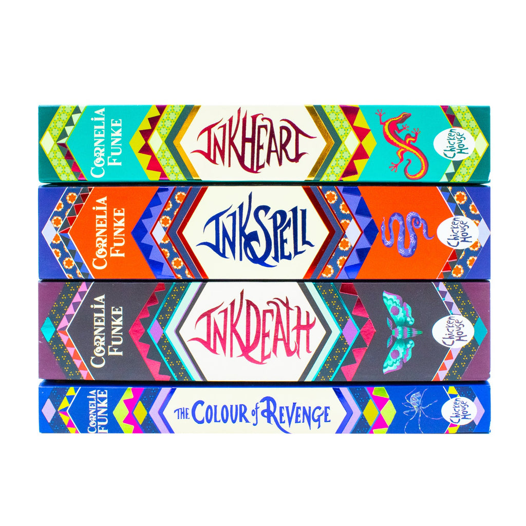 Inkheart Trilogy 4 Book Set by Cornelia Funke (Captivating Magical Fantasy Adventure for Young Readers Ages 12+)