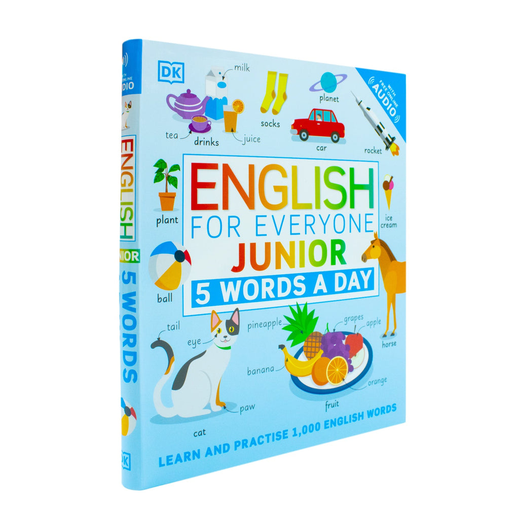 English for Everyone Junior 5 Words a Day: Learn and Practise 1,000 English Words by DK