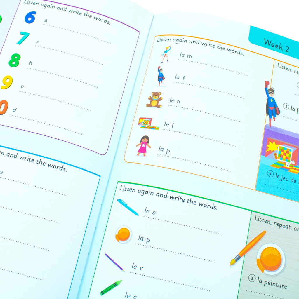 French for Everyone Junior 5 Words a Day: Learn and Practise 1,000 French Words by DK
