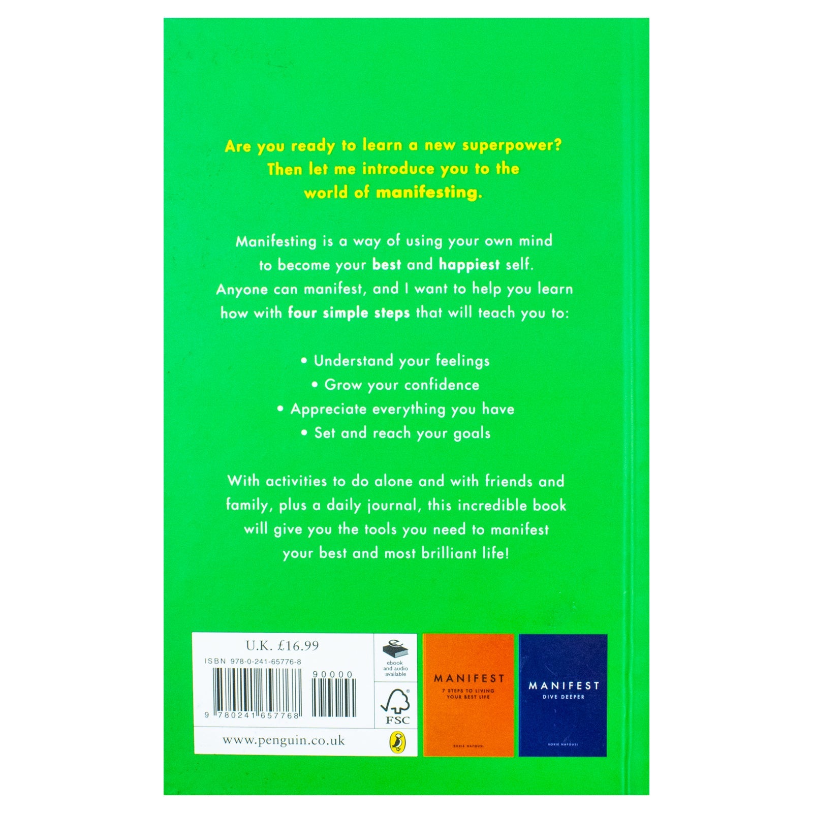 Manifest for Kids: Four steps to being the best you by Roxie Nafousi
