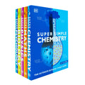 Super Simple The Ultimate Bitesize Study Guide 5 Books Collection Set By DK (Maths, Physics, Chemistry, Biology and Psychology)