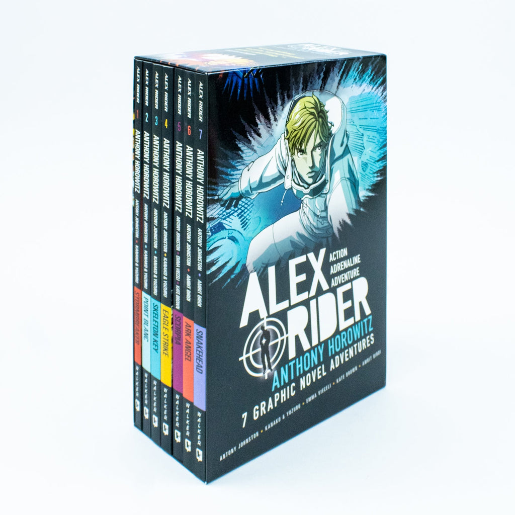 Alex Rider Graphic Novel Adventures 7 Books Collection Box Set by Anthony Horowitz Scorpia,  Eagle Strike