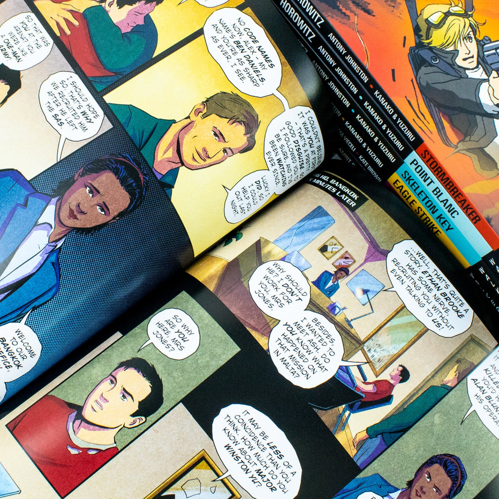 Alex Rider Graphic Novel Adventures 7 Books Collection Box Set by Anthony Horowitz Scorpia,  Eagle Strike