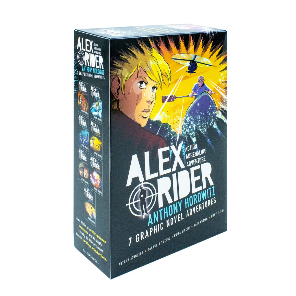 Alex Rider Graphic Novel Adventures 7 Books Collection Box Set by Anthony Horowitz Scorpia,  Eagle Strike