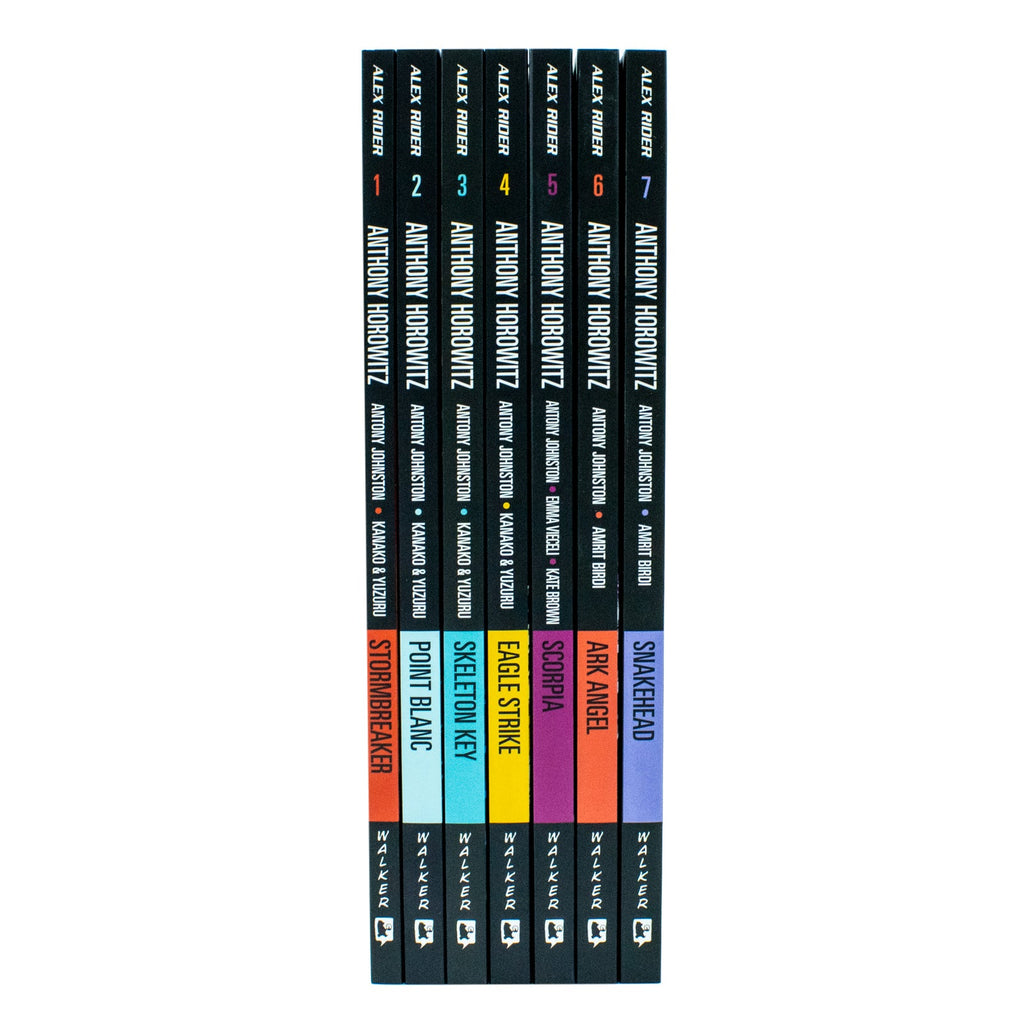 Alex Rider Graphic Novel Adventures 7 Books Collection Box Set by Anthony Horowitz Scorpia,  Eagle Strike