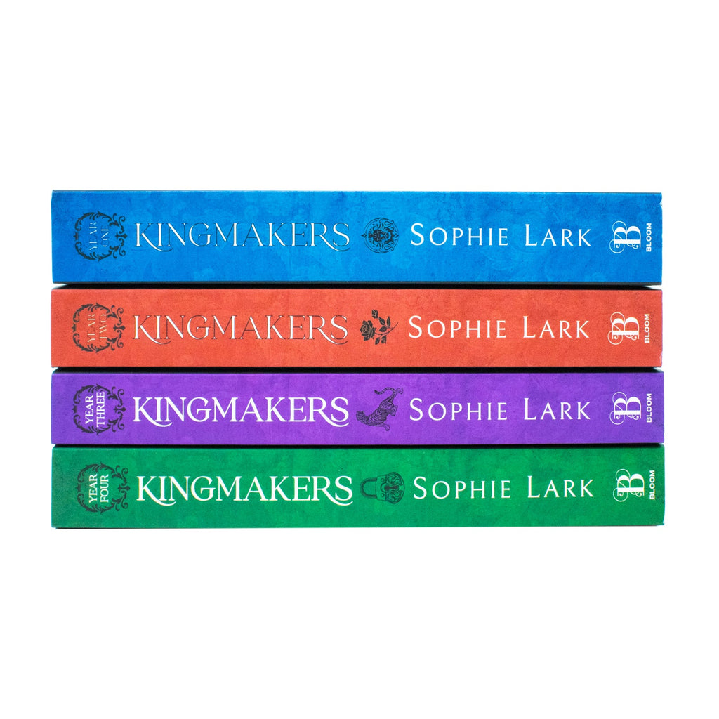 Kingmakers Series 4 Books Collection Set By Sophie Lark (Kingmakers Year One, Kingmakers Year Two, Kingmakers Year Three and Kingmakers Year Four)