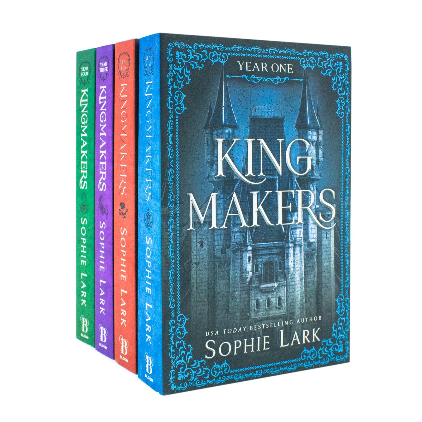 Kingmakers Series 4 Books Collection Set By Sophie Lark (Kingmakers Year One, Kingmakers Year Two, Kingmakers Year Three and Kingmakers Year Four)