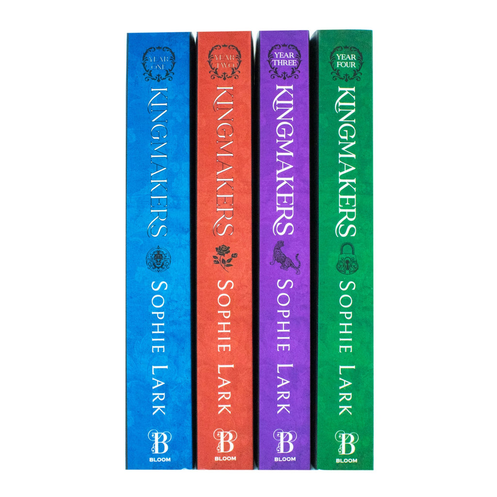 Kingmakers Series 4 Books Collection Set By Sophie Lark (Kingmakers Year One, Kingmakers Year Two, Kingmakers Year Three and Kingmakers Year Four)
