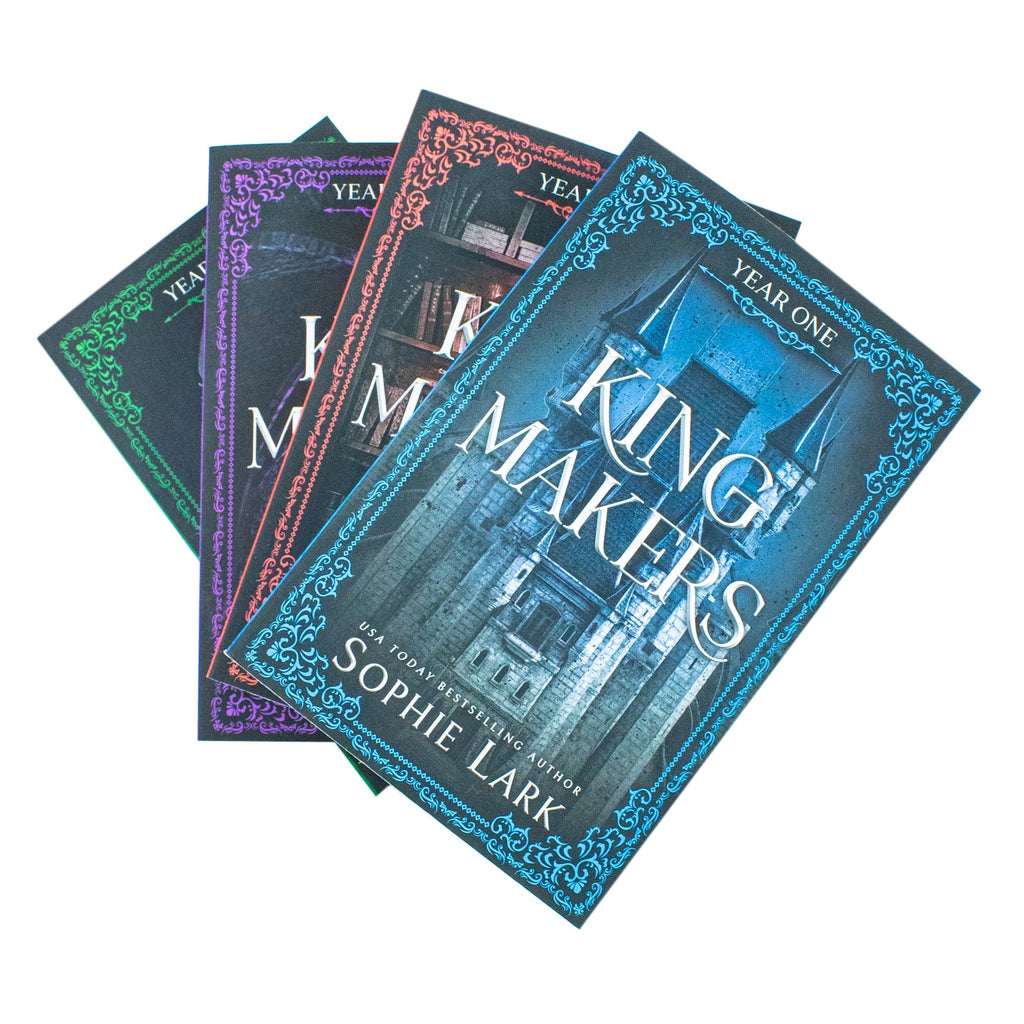 Kingmakers Series 4 Books Collection Set By Sophie Lark (Kingmakers Year One, Kingmakers Year Two, Kingmakers Year Three and Kingmakers Year Four)
