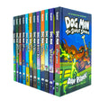 Dog Man (Book 1-12) by Dav Pilkey 12 Books Collection Set (Dog Man, Unleashed, A Tale of Two Kitties, Dog Man and Cat Kid)