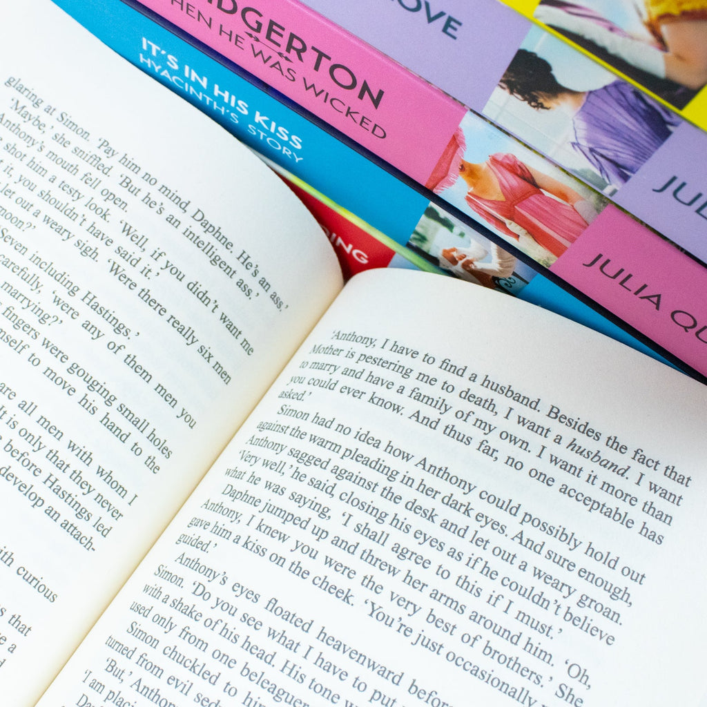 Bridgerton Family Book Series Complete Books 1 - 8 Collection Set by Julia Quinn