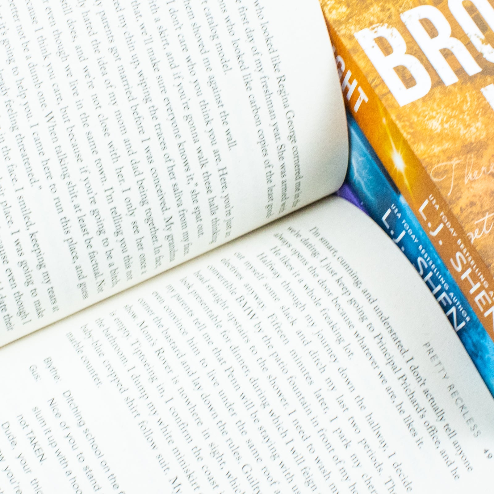 All Saints High Series (Book 1-4) by L. J. Shen 4 Books Collection Set (Pretty Reckless, Broken Knight, Angry God and Damaged Goods)