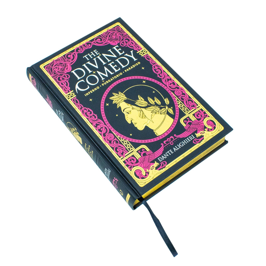 The Divine Comedy: Inferno, Purgatorio, Paradiso by Dante Alighieri (Deluxe Leather-Bound)