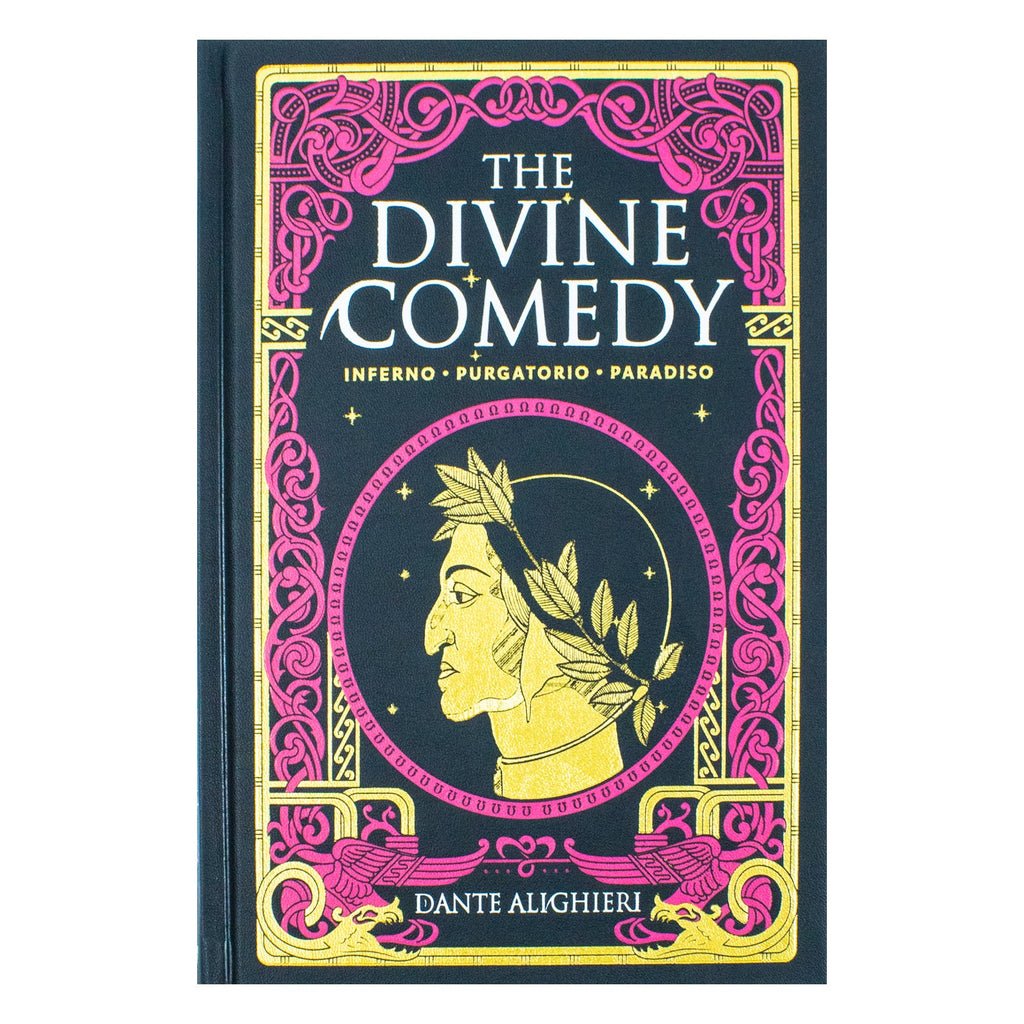 The Divine Comedy: Inferno, Purgatorio, Paradiso by Dante Alighieri (Deluxe Leather-Bound)