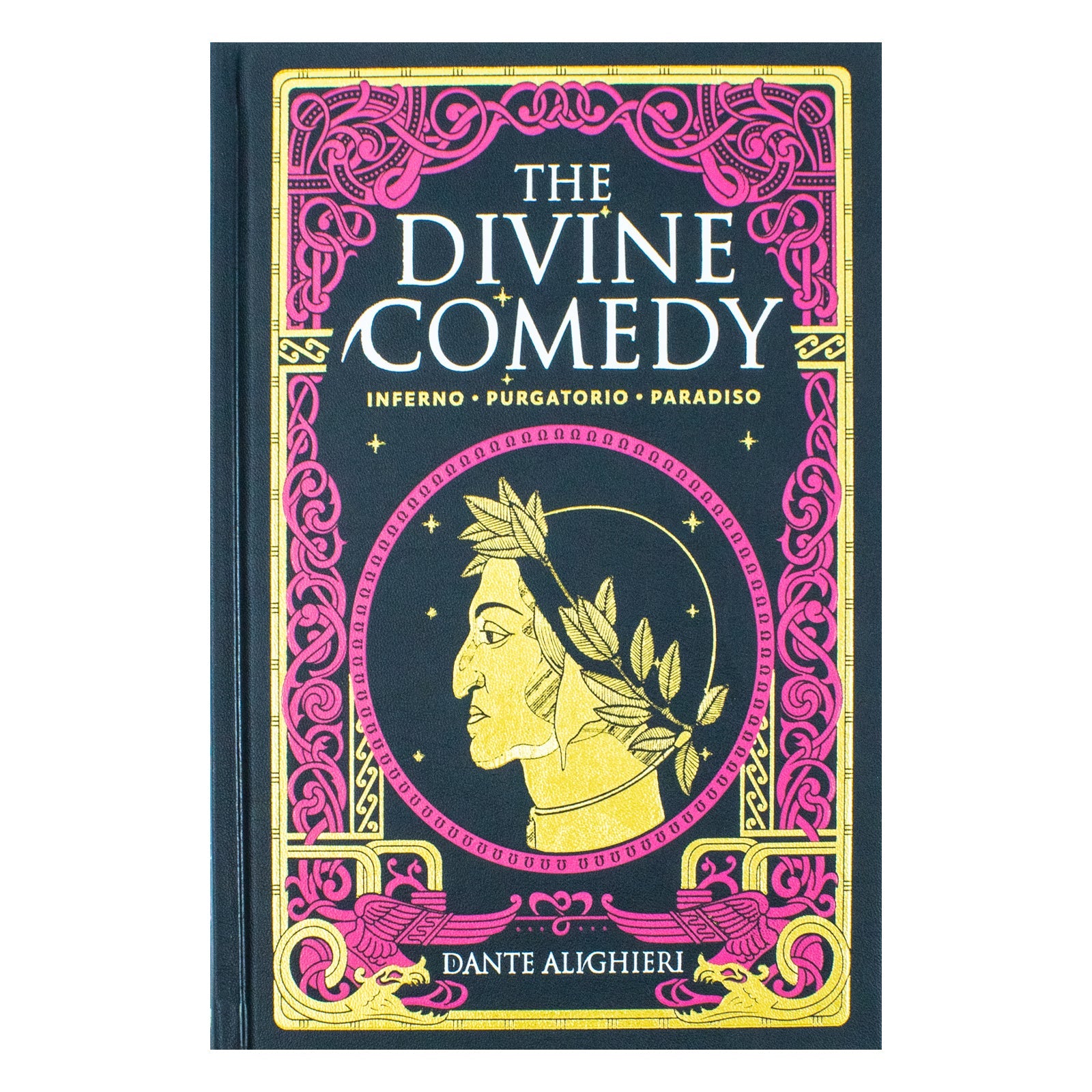 The Divine Comedy: Inferno, Purgatorio, Paradiso by Dante Alighieri (Deluxe Leather-Bound)