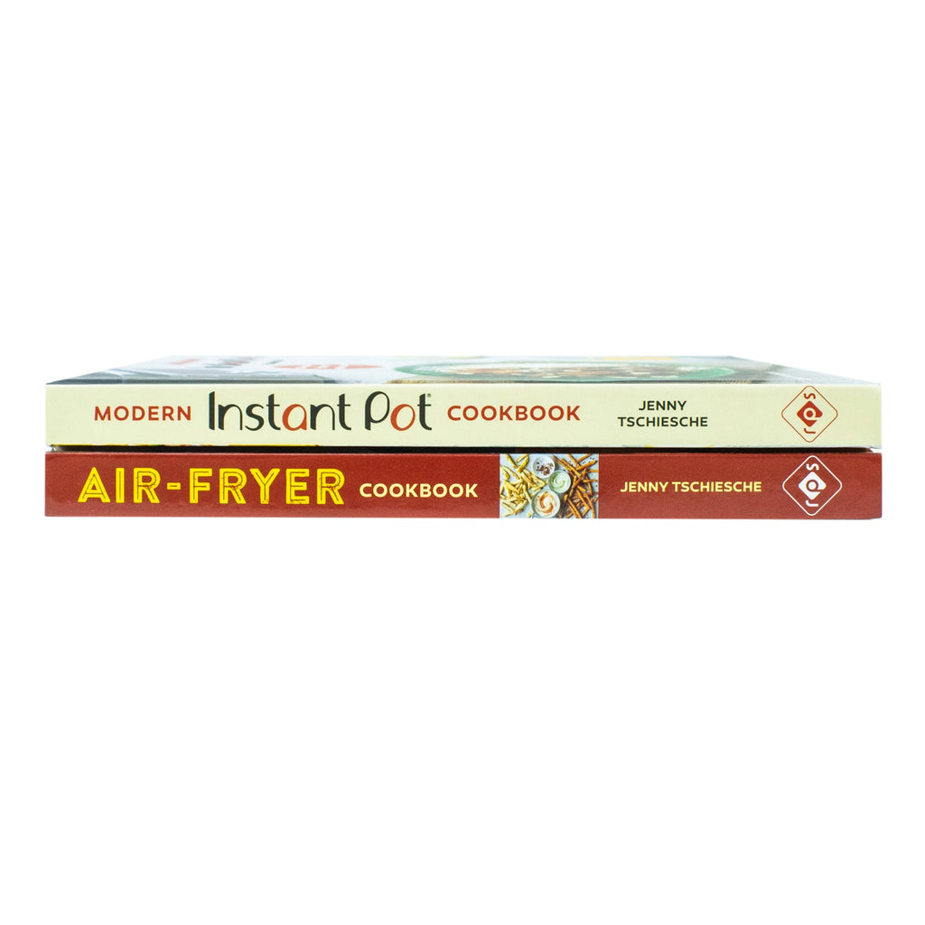 Jenny Tschiesche 2 Books Collection Set(Modern Vegetarian Instant Pot Cookbook, Air-Fryer Cookbook)