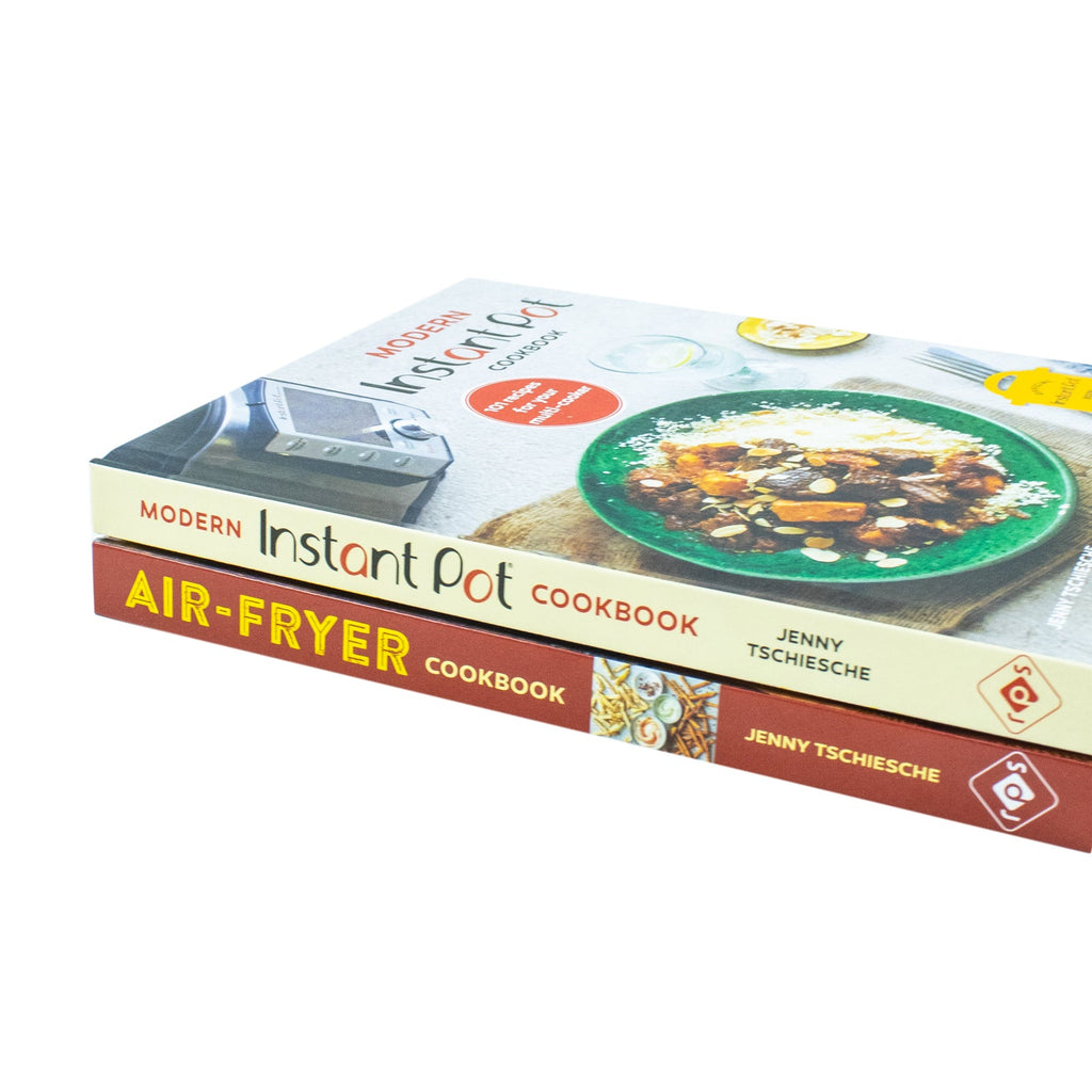 Jenny Tschiesche 2 Books Collection Set(Modern Vegetarian Instant Pot Cookbook, Air-Fryer Cookbook)