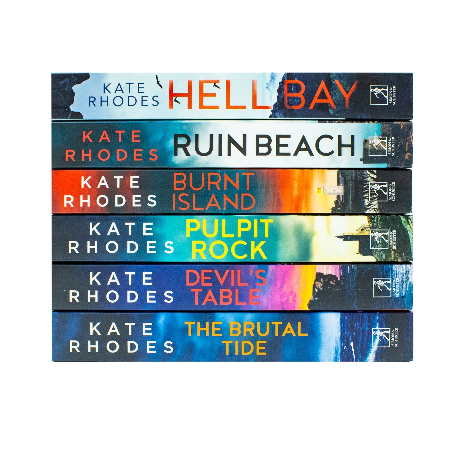 Kate Rhodes Ben Kitto Series Collection 6 Books Set (Devil's Table, Burnt Island, Ruin Beach)
