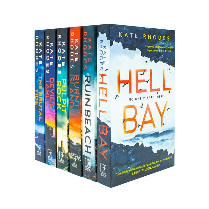 Kate Rhodes Ben Kitto Series Collection 6 Books Set (Devil's Table, Burnt Island, Ruin Beach)