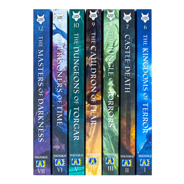 Lone Wolf Series 7 Books Collection Set (Books 6 - 12) by Joe Dever (The Kingdoms of Terror)
