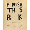 Finish This Book: Keri Smith