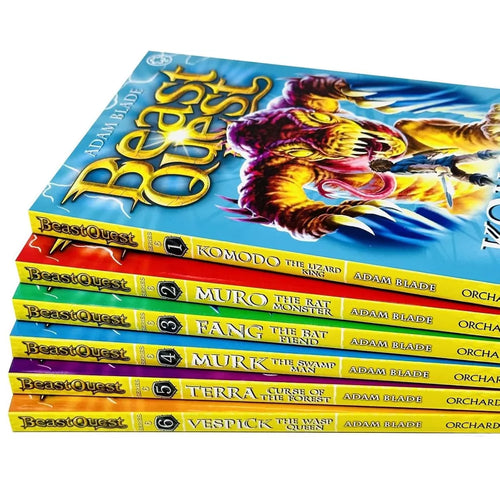 Beast Quest Series 6 Set: The World of Chaos by Adam Blade