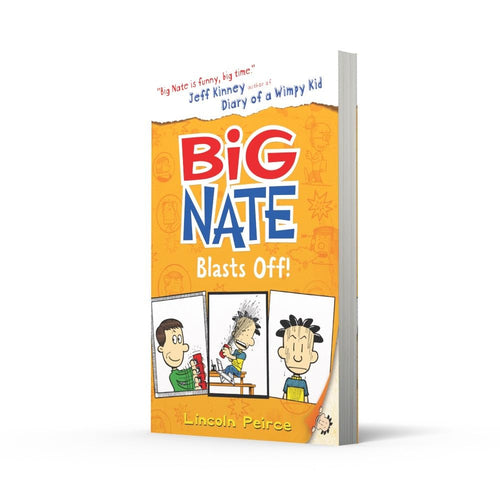 Big Nate Blasts Off: Hilarious comic-book-style story for kids by Lincoln Peirce