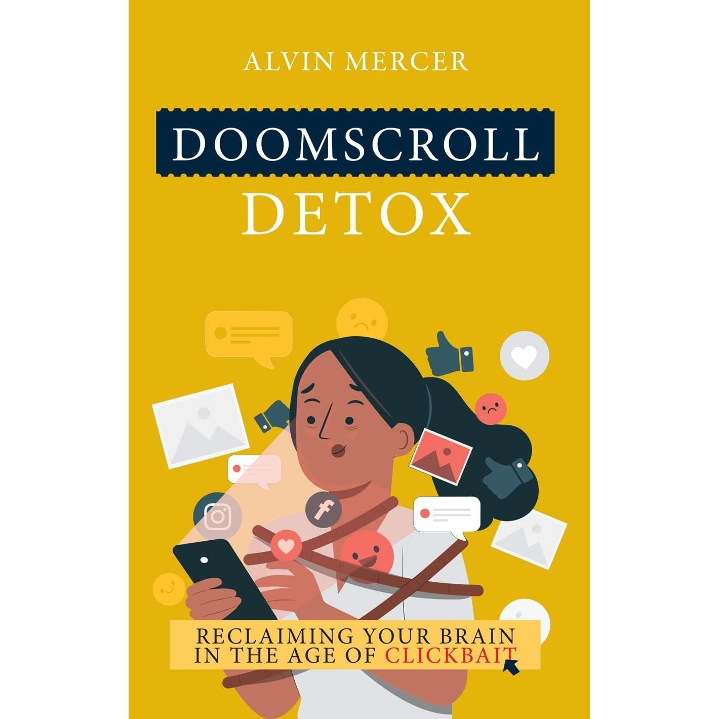 Doomscroll Detox, The Brain Mechanic, RESET YOUR MIND 3 Books Colection Set