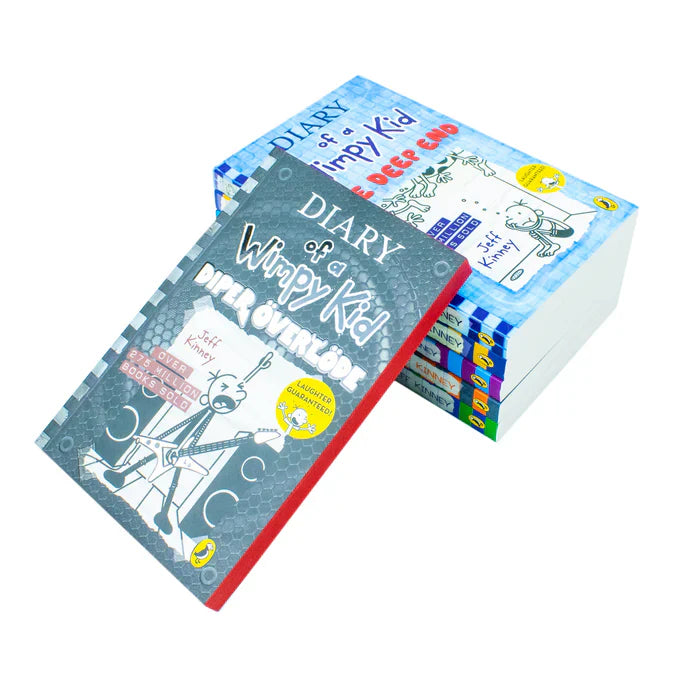 Diary of a Wimpy Kid Series Collection 6 Books Set By Jeff Kinney (Books 12-17)
